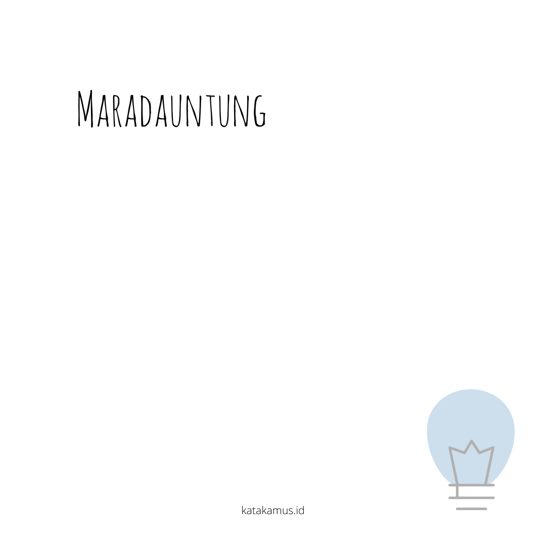 gambar maradauntung