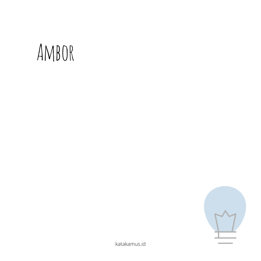 gambar ambor