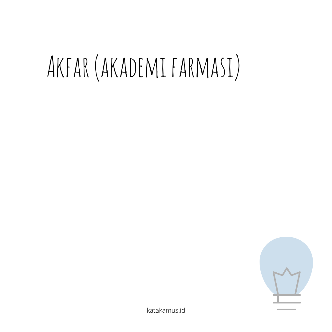 gambar AKFAR (Akademi Farmasi)