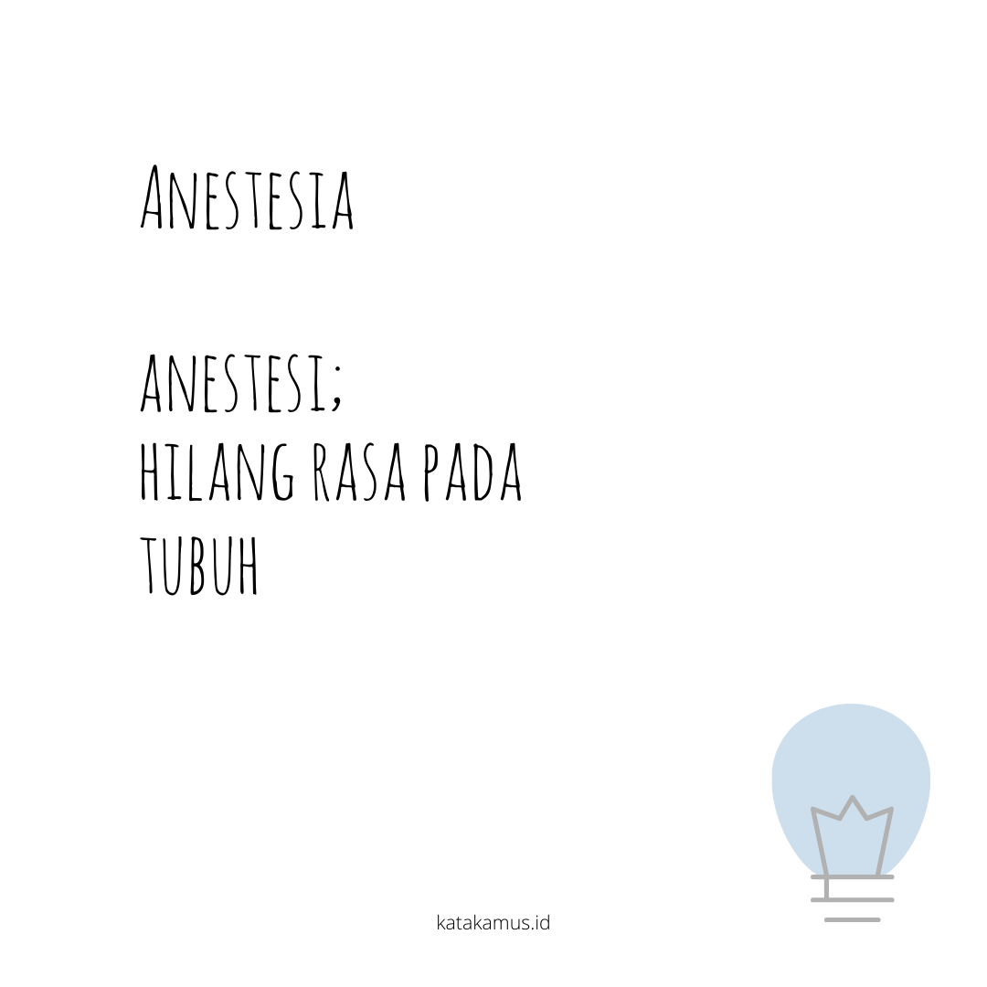 gambar anestesia - anestesi