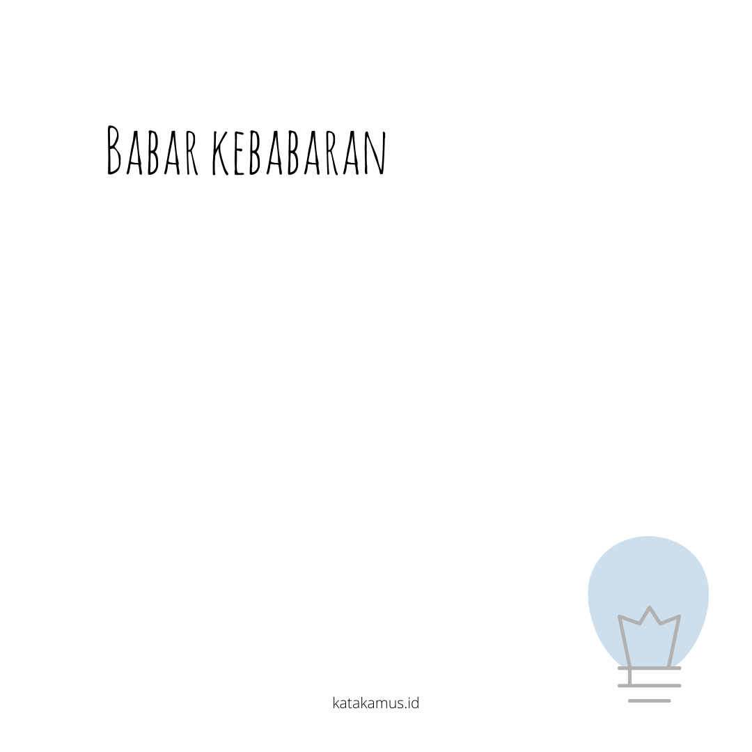 gambar babar, kebabaran