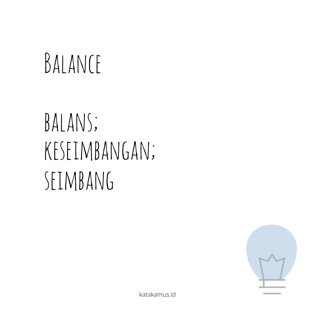 gambar balance - balans
