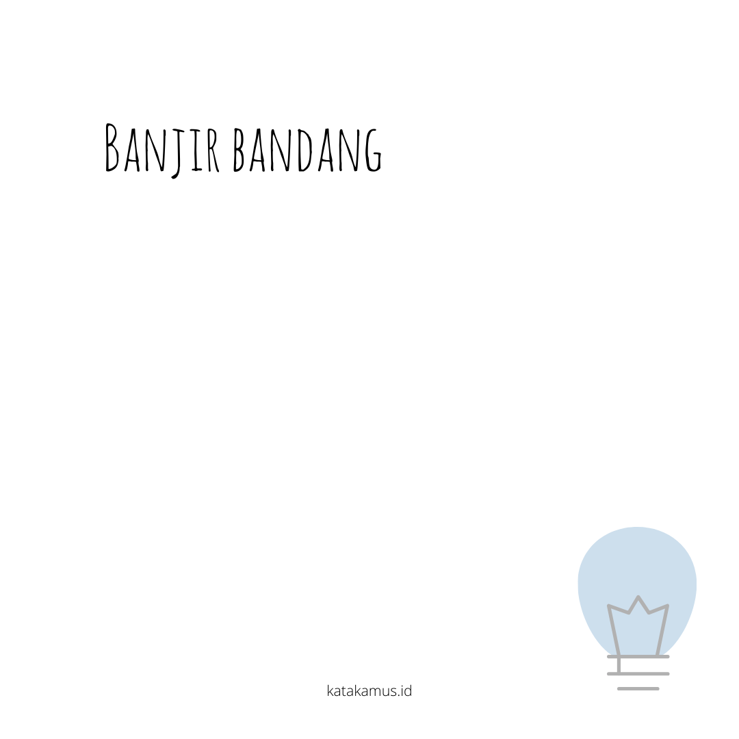 gambar banjir bandang