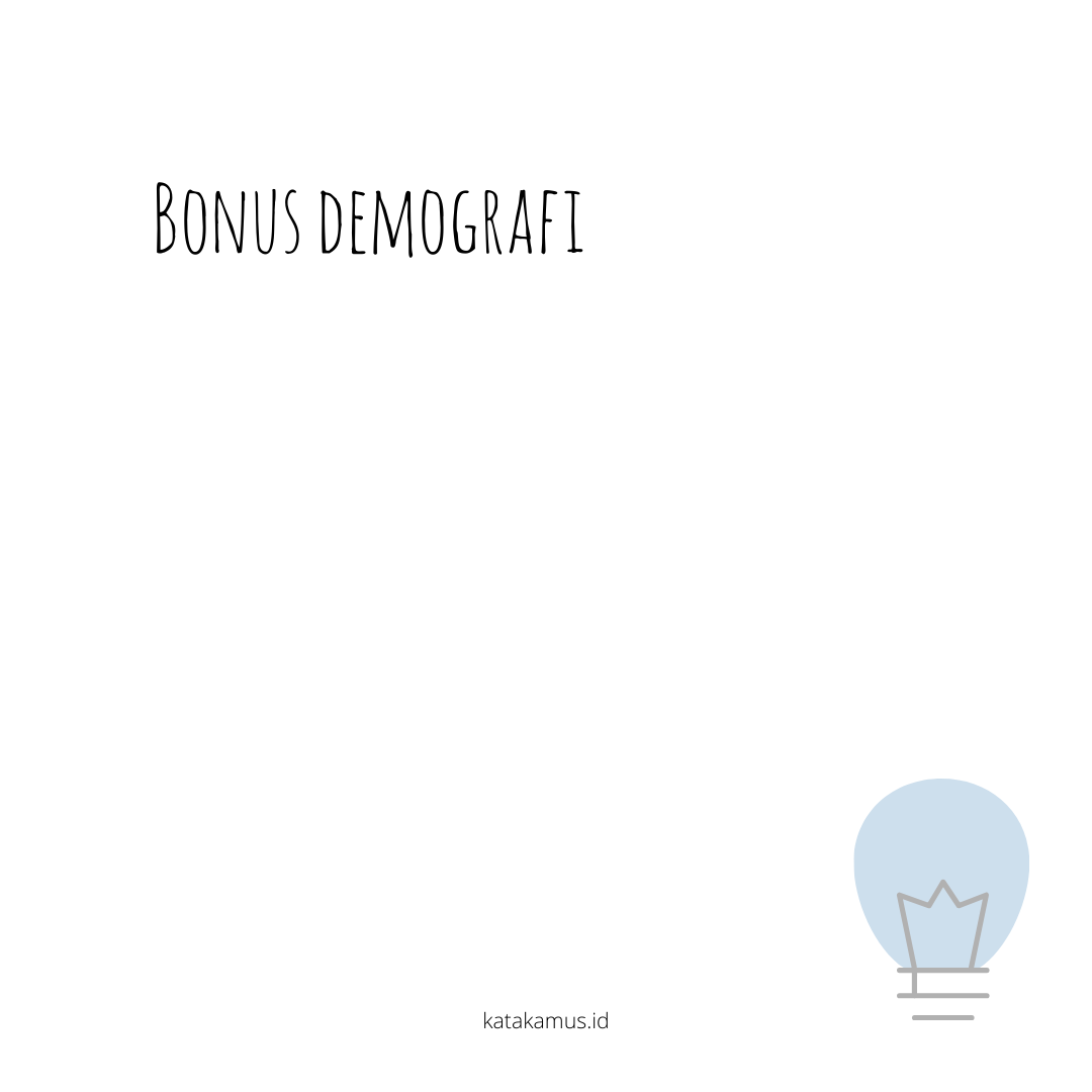 gambar Bonus Demografi