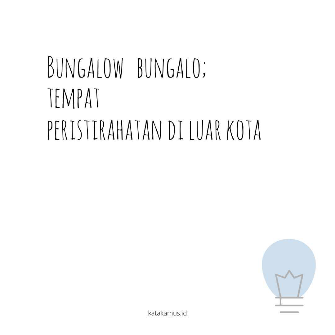 gambar bungalow - bungalo