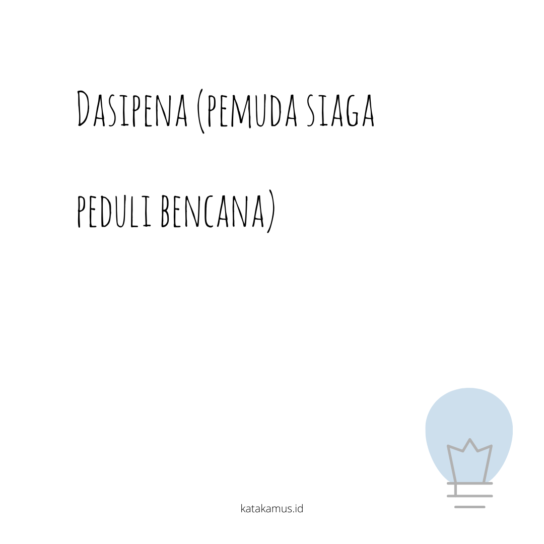 gambar Dasipena (Pemuda Siaga Peduli Bencana)