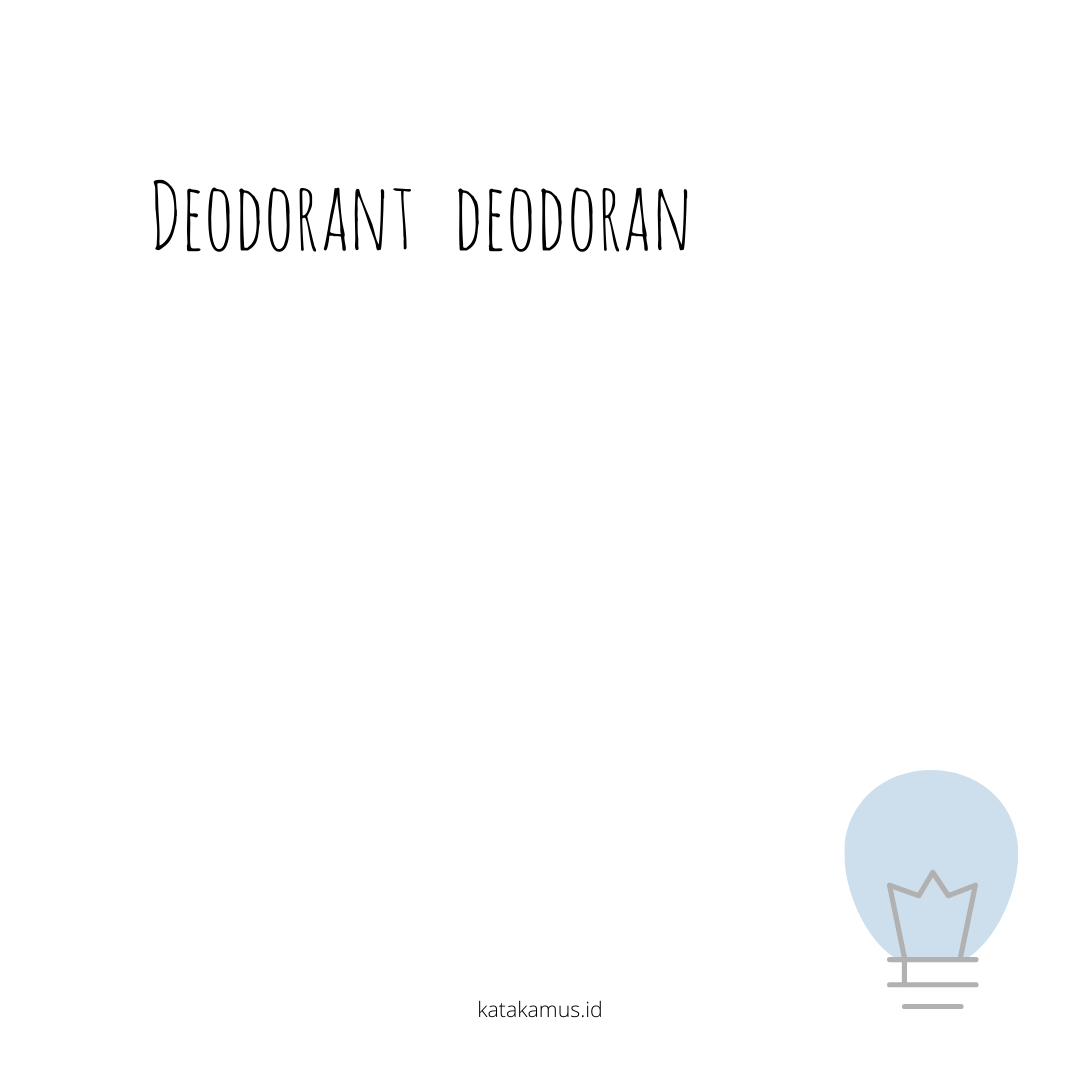 gambar deodorant - deodoran