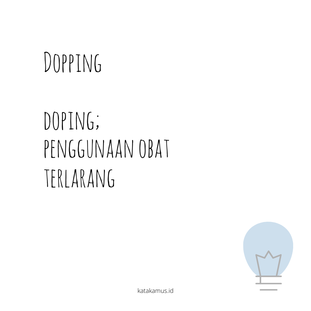 gambar dopping - doping