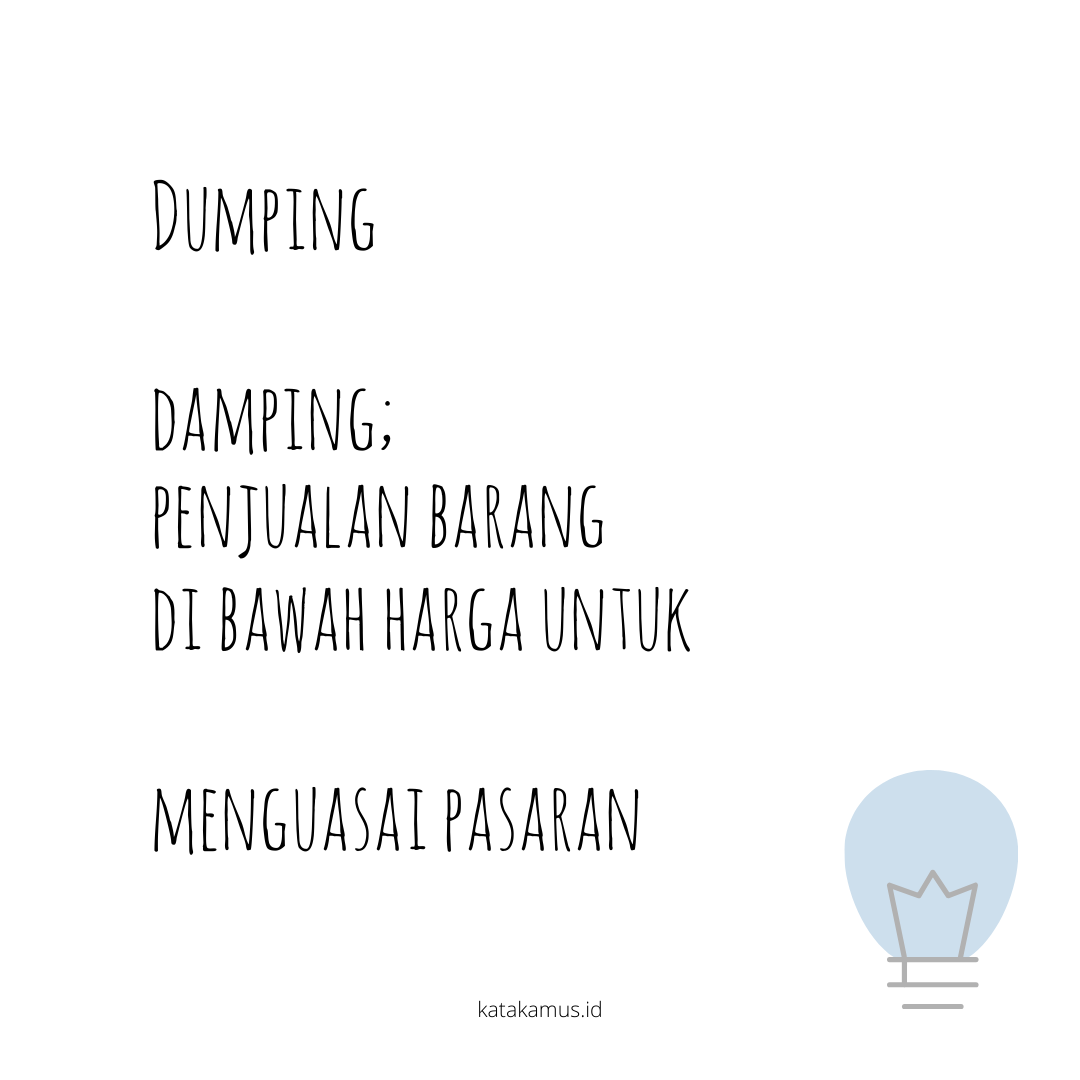 gambar dumping - damping