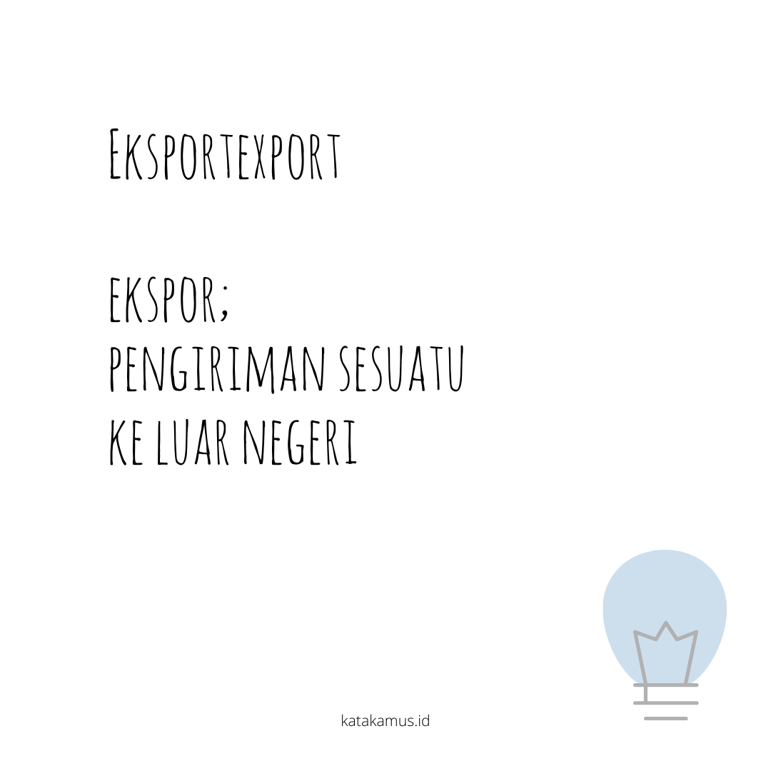 gambar eksport/export - ekspor