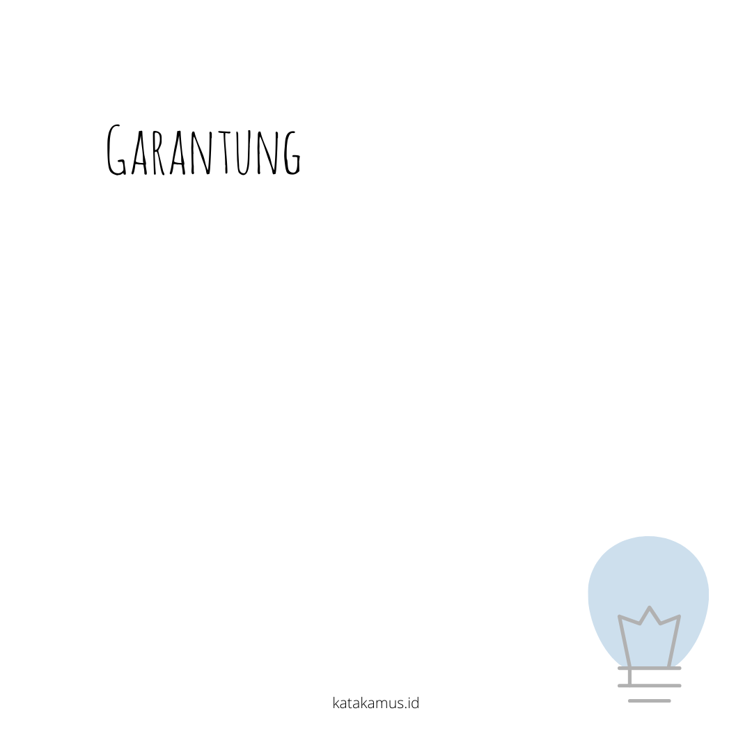 gambar garantung