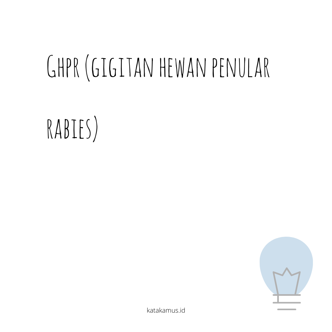 gambar GHPR (Gigitan Hewan Penular Rabies)