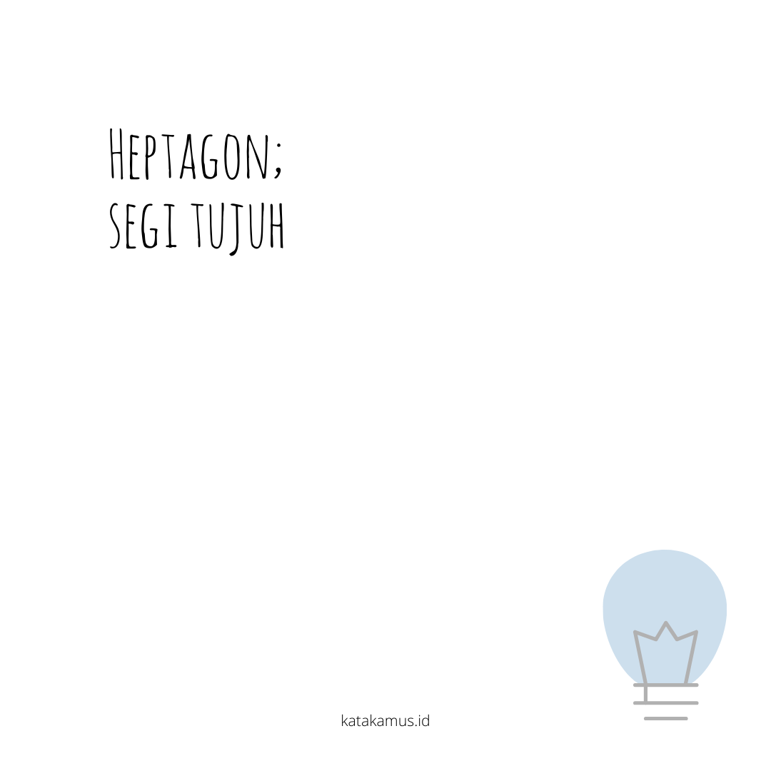 gambar heptagon