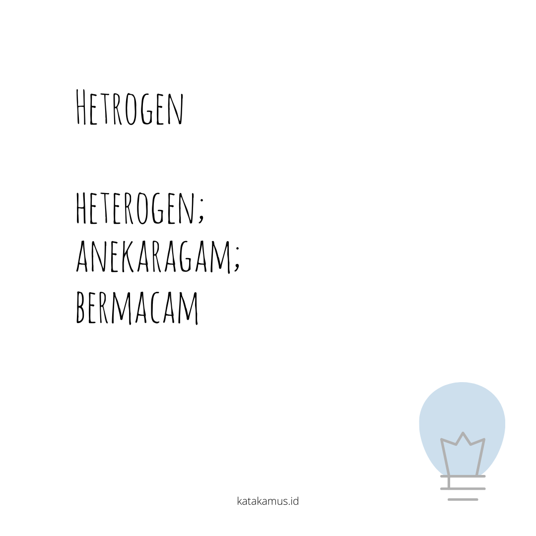 gambar hetrogen - heterogen
