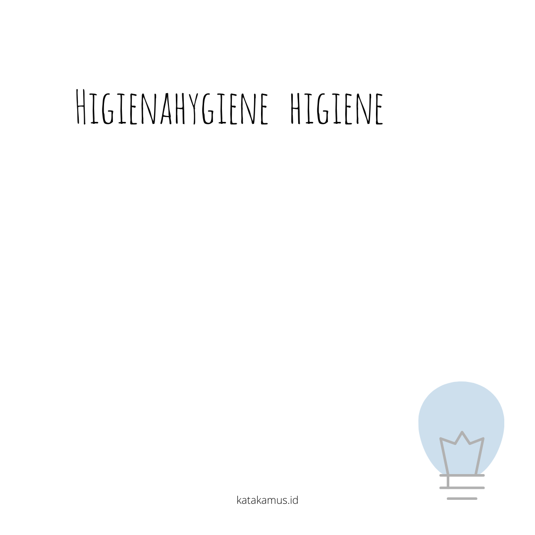 gambar higiena/hygiene - higiene