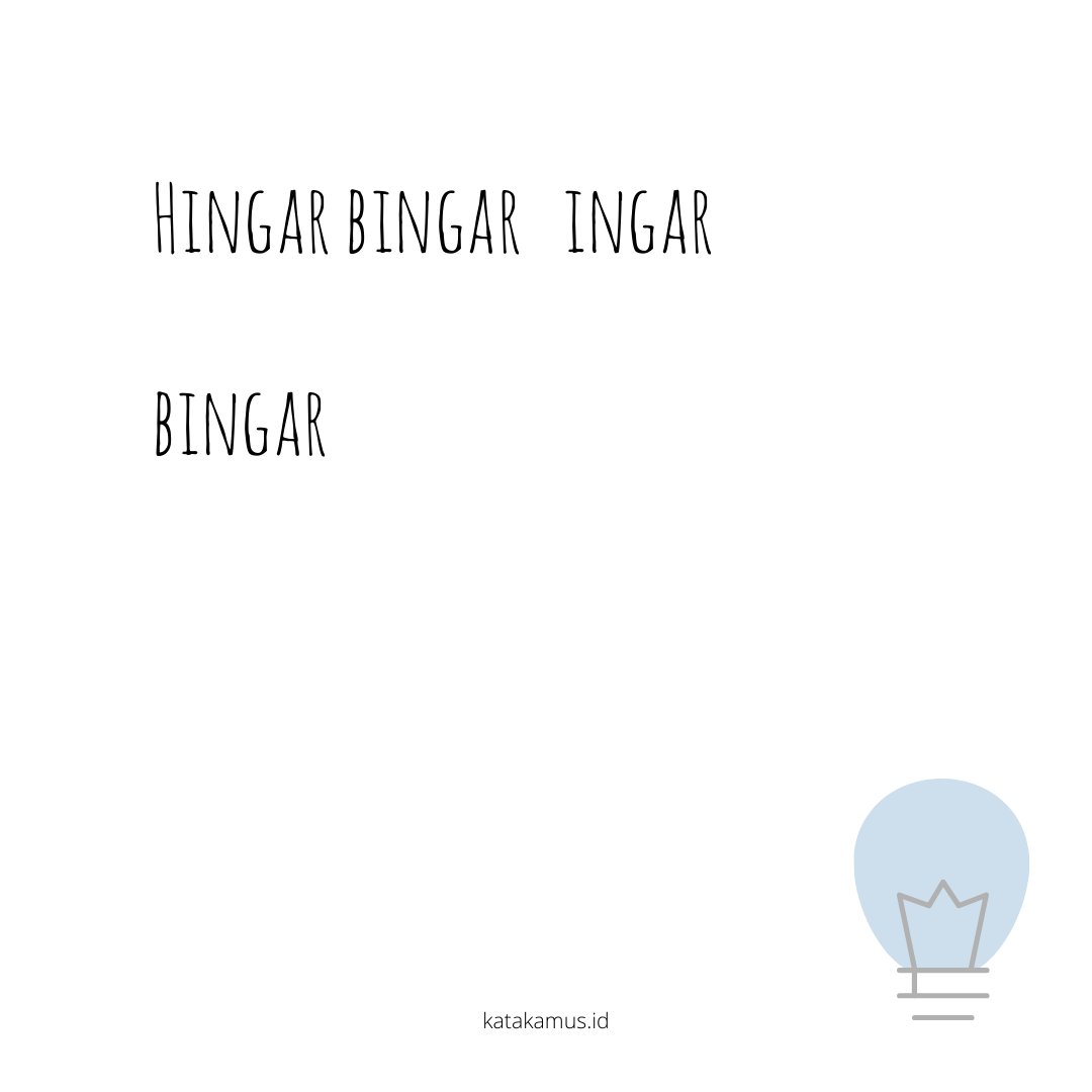 gambar hingar-bingar - ingar-bingar