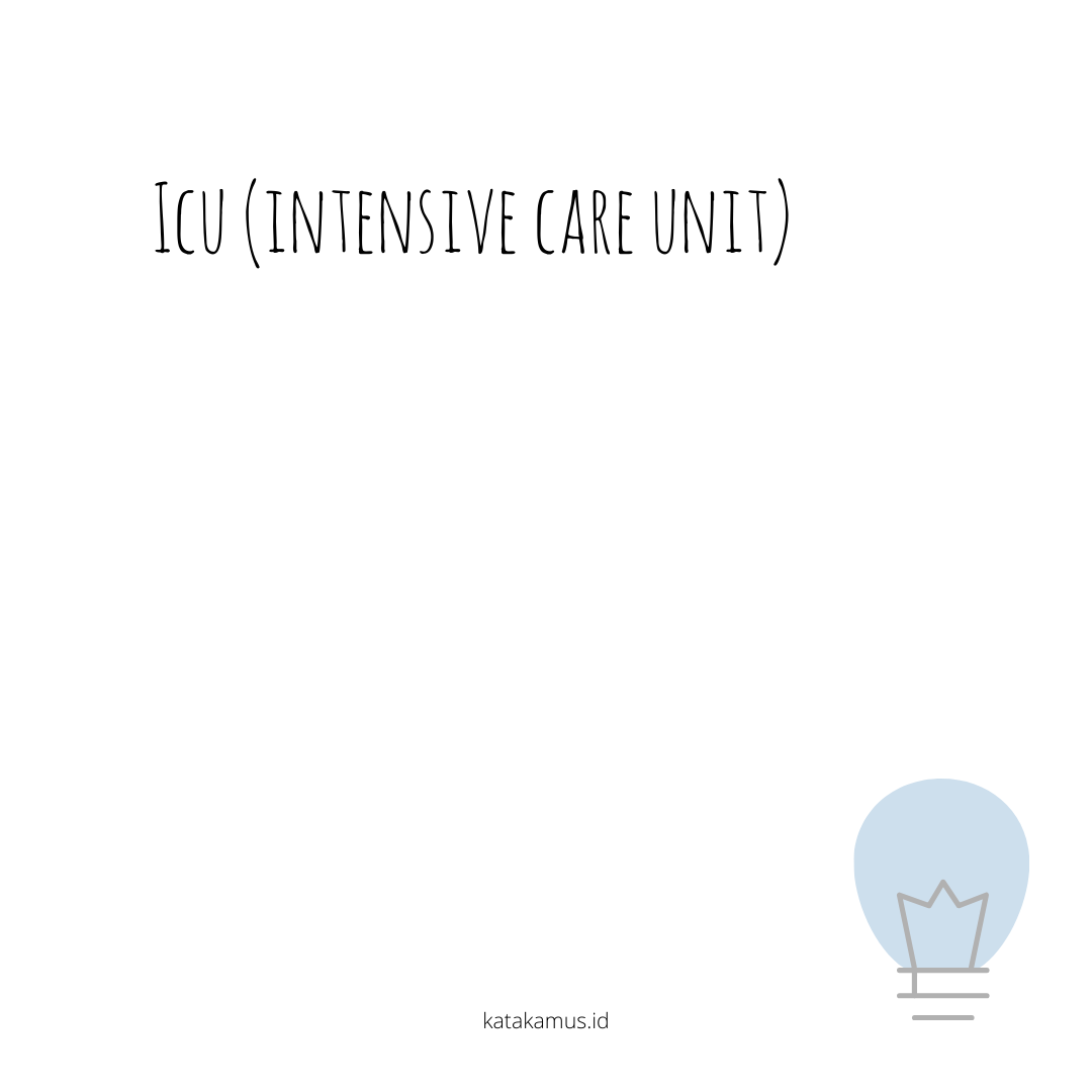 gambar ICU (Intensive Care Unit)