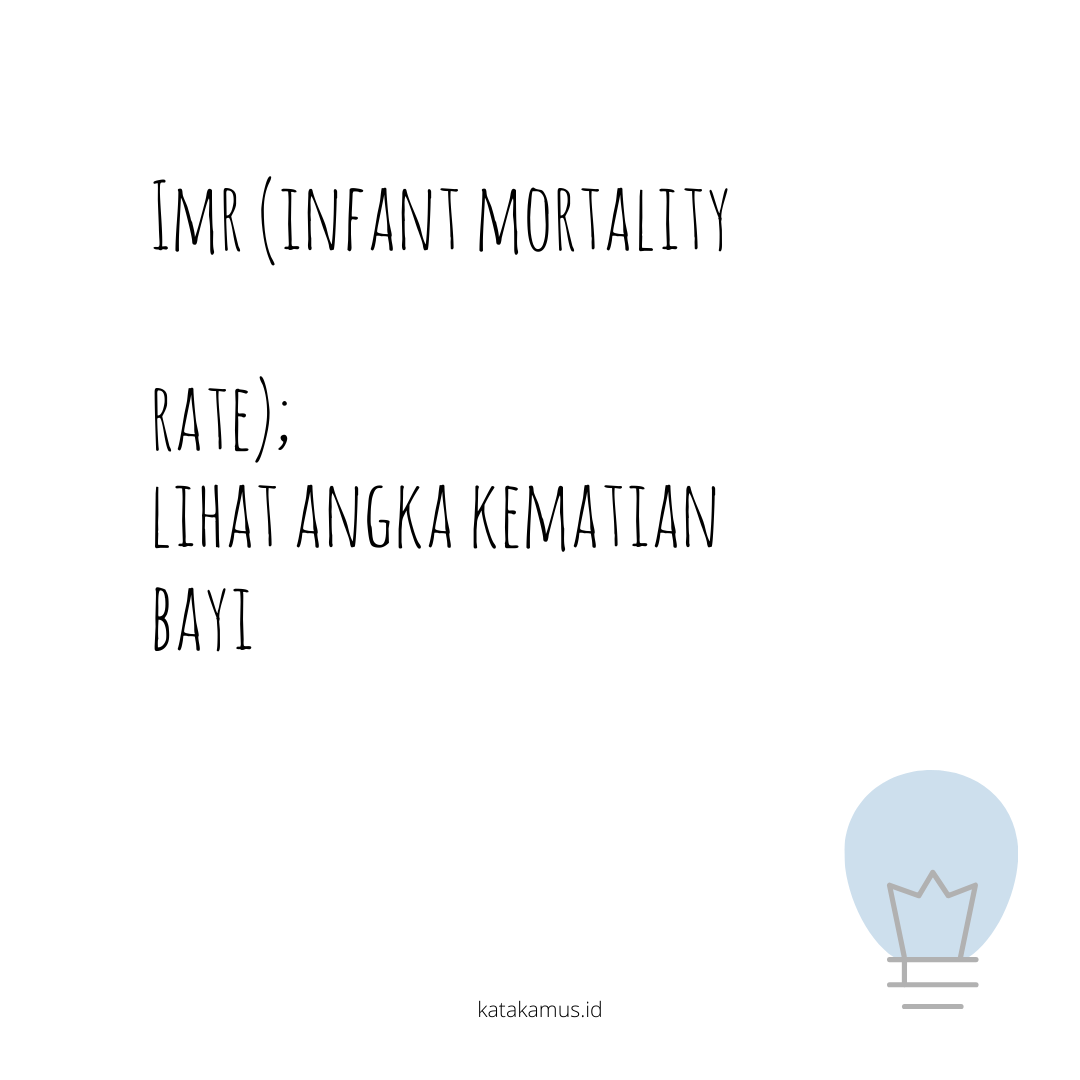gambar IMR (Infant Mortality Rate)