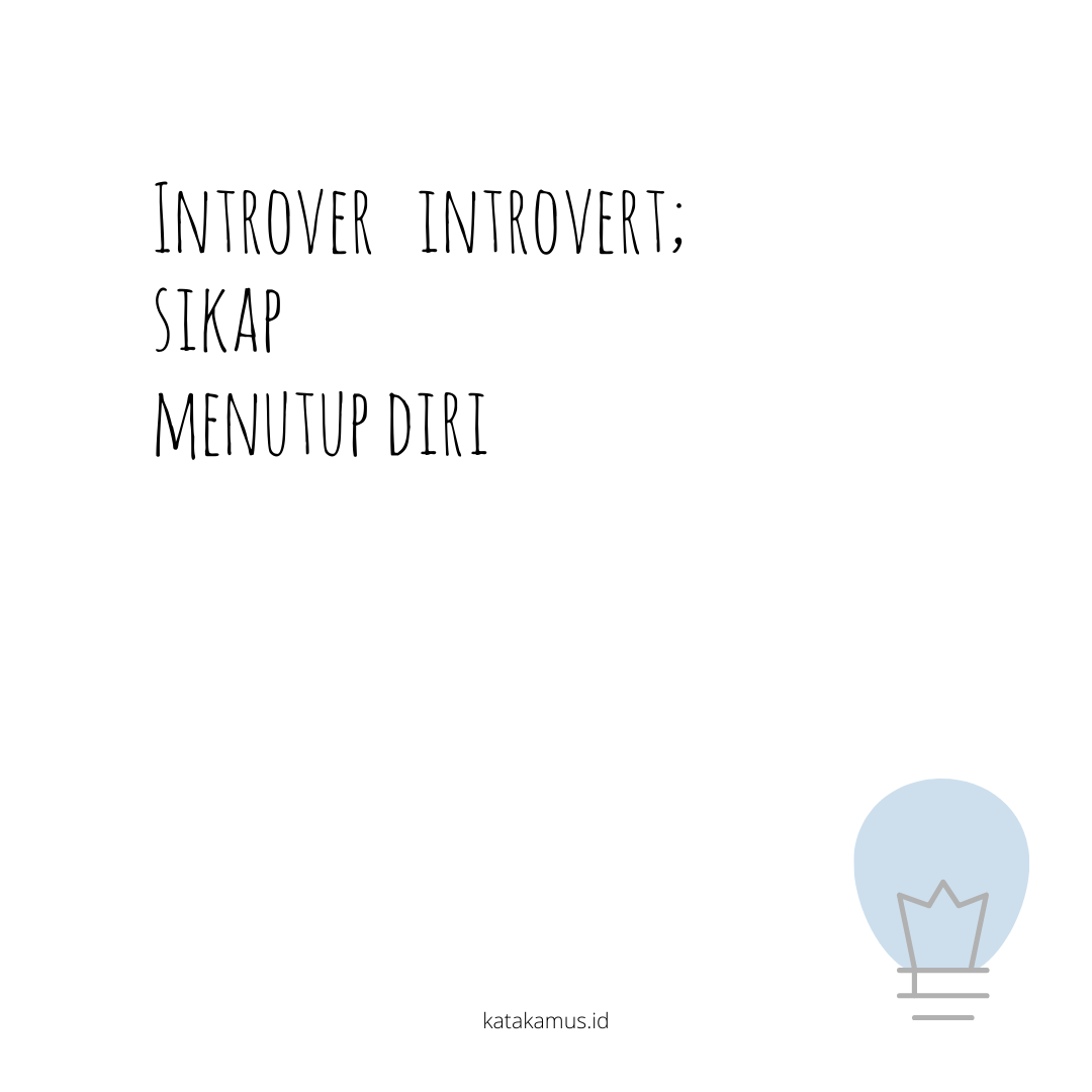 gambar introver - introvert