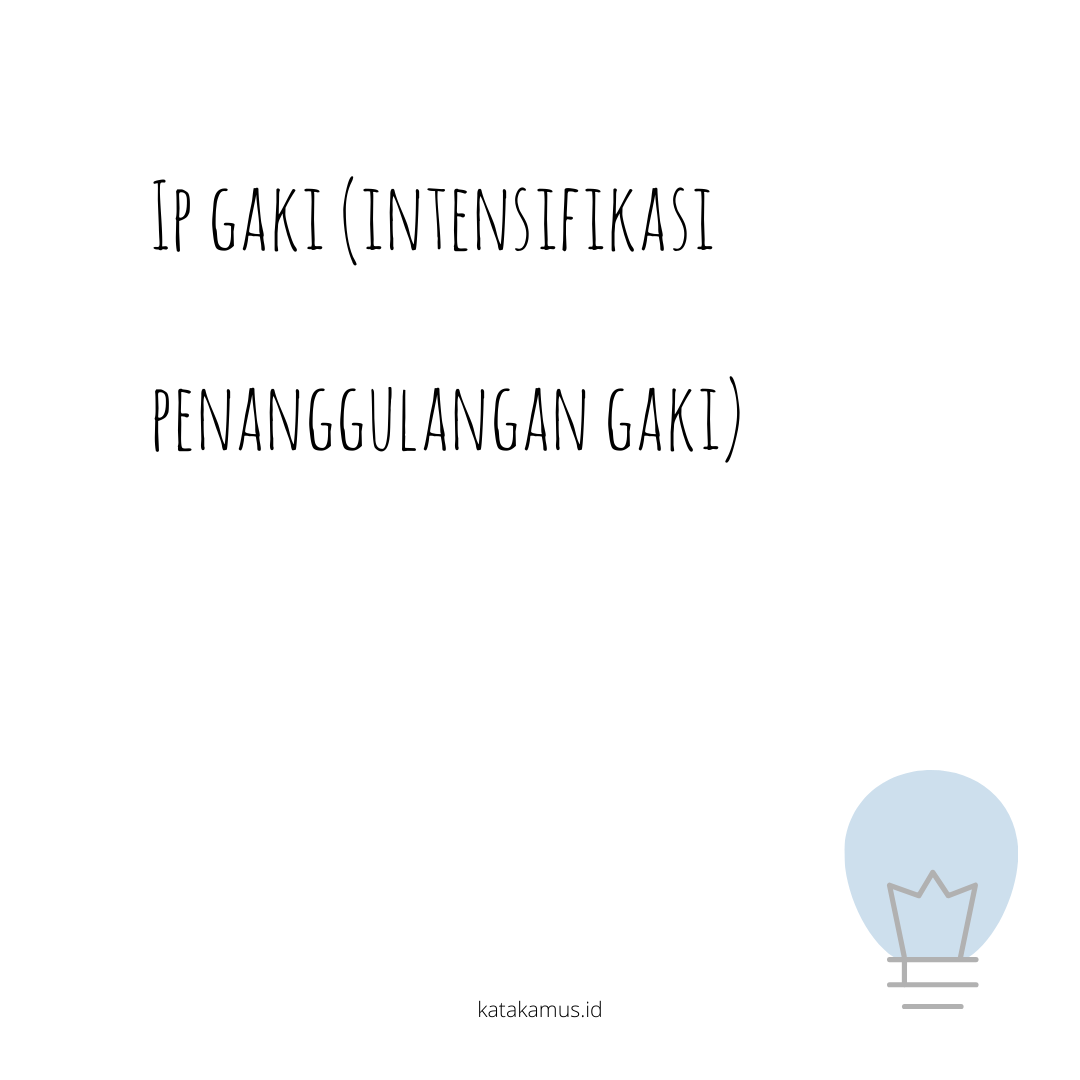 gambar IP-GAKI (Intensifikasi Penanggulangan GAKI)