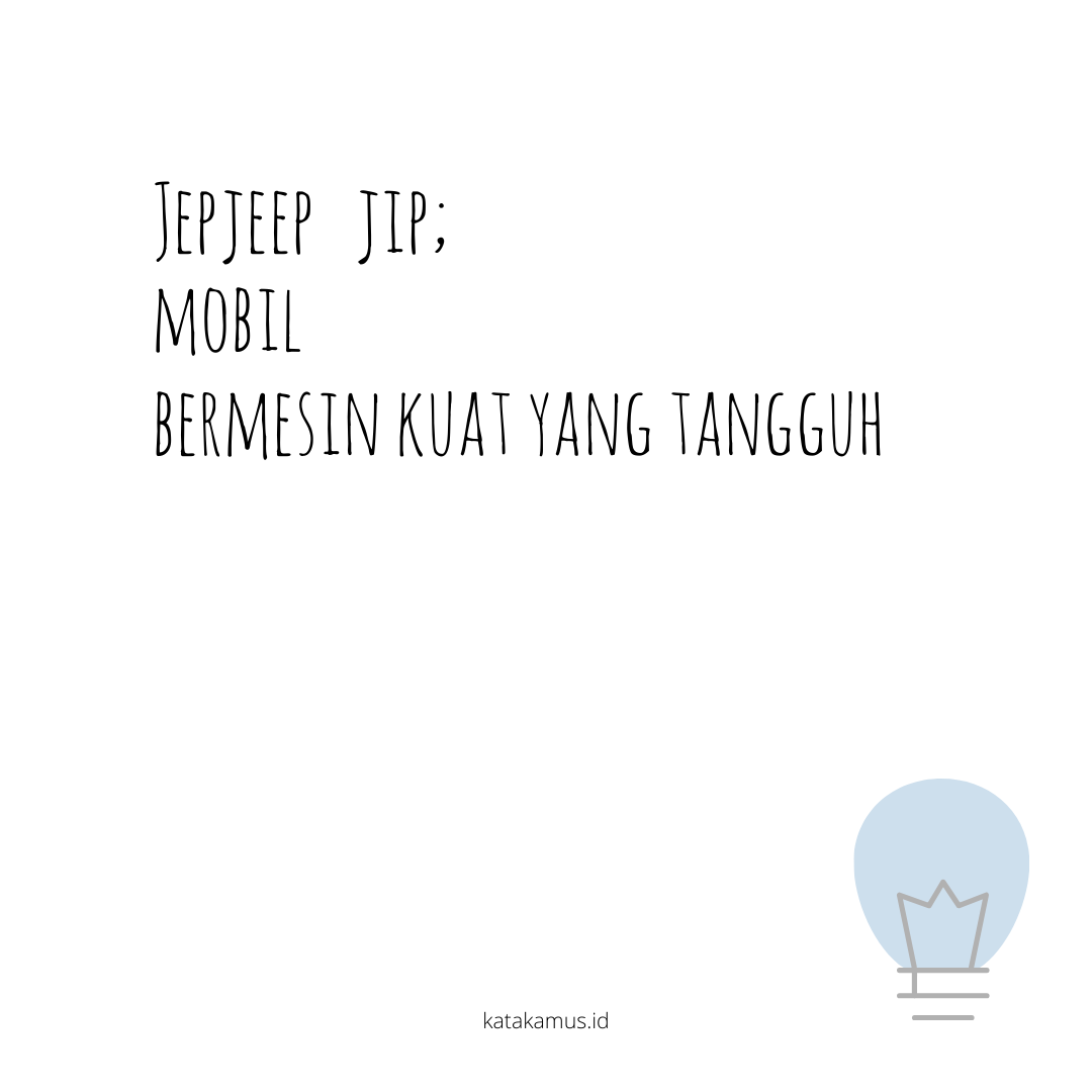 gambar jep/jeep - jip