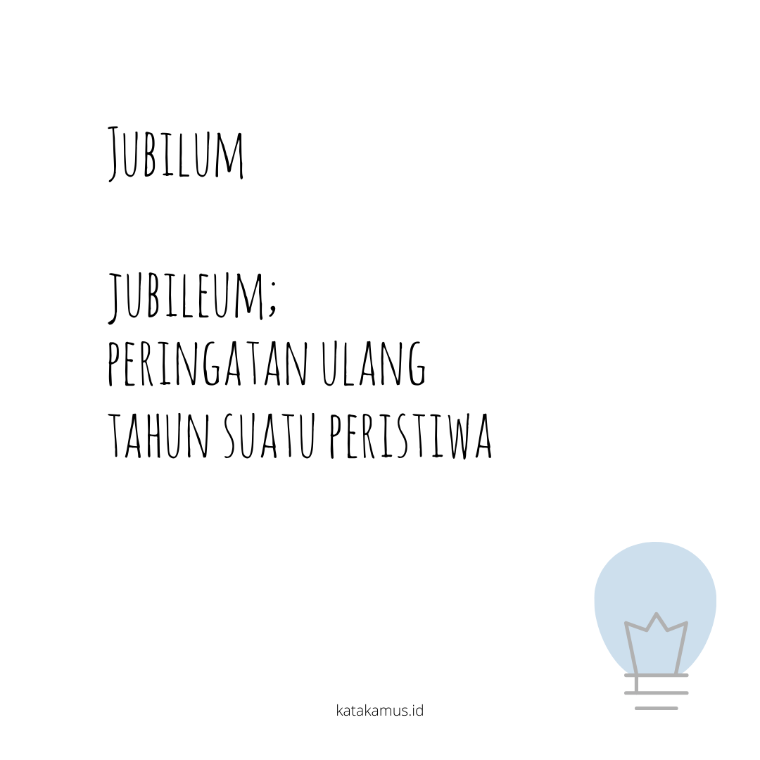 gambar jubilum - jubileum
