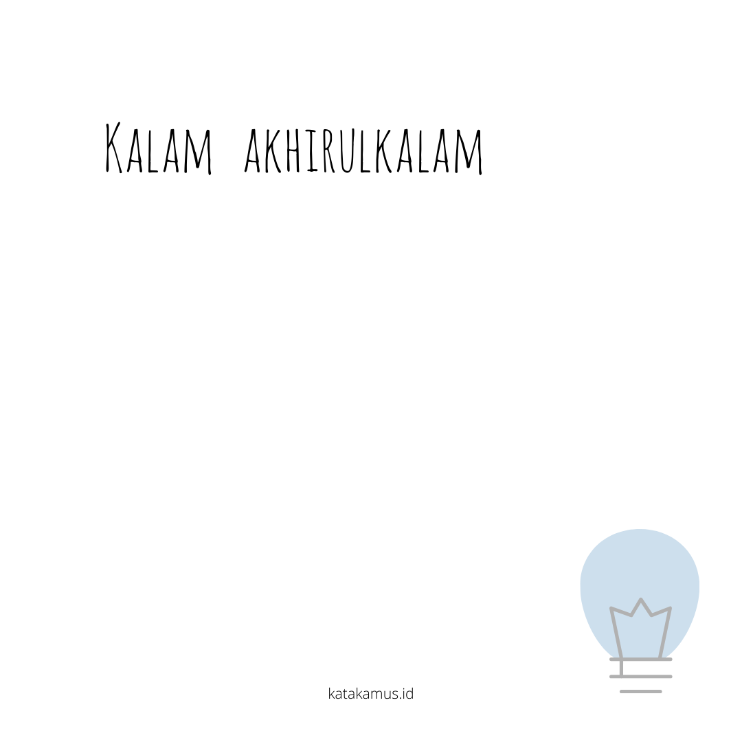 gambar kalam - akhirulkalam