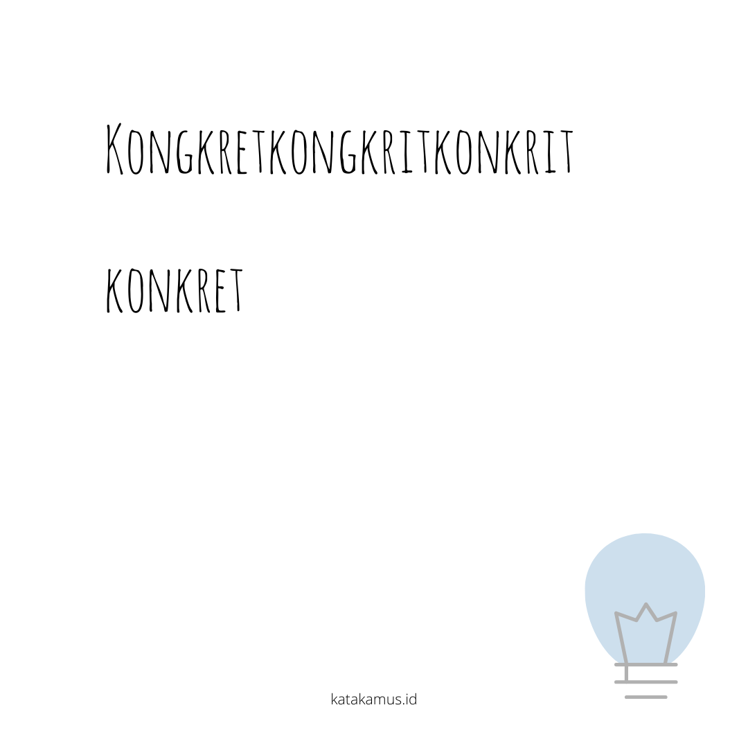gambar kongkret/kongkrit/konkrit - konkret
