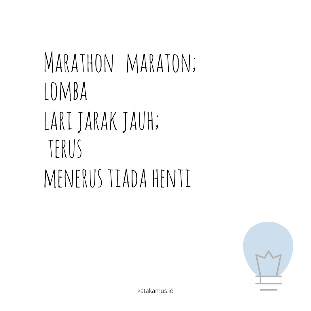 gambar marathon - maraton