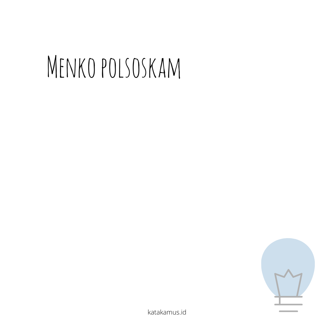 gambar Menko Polsoskam