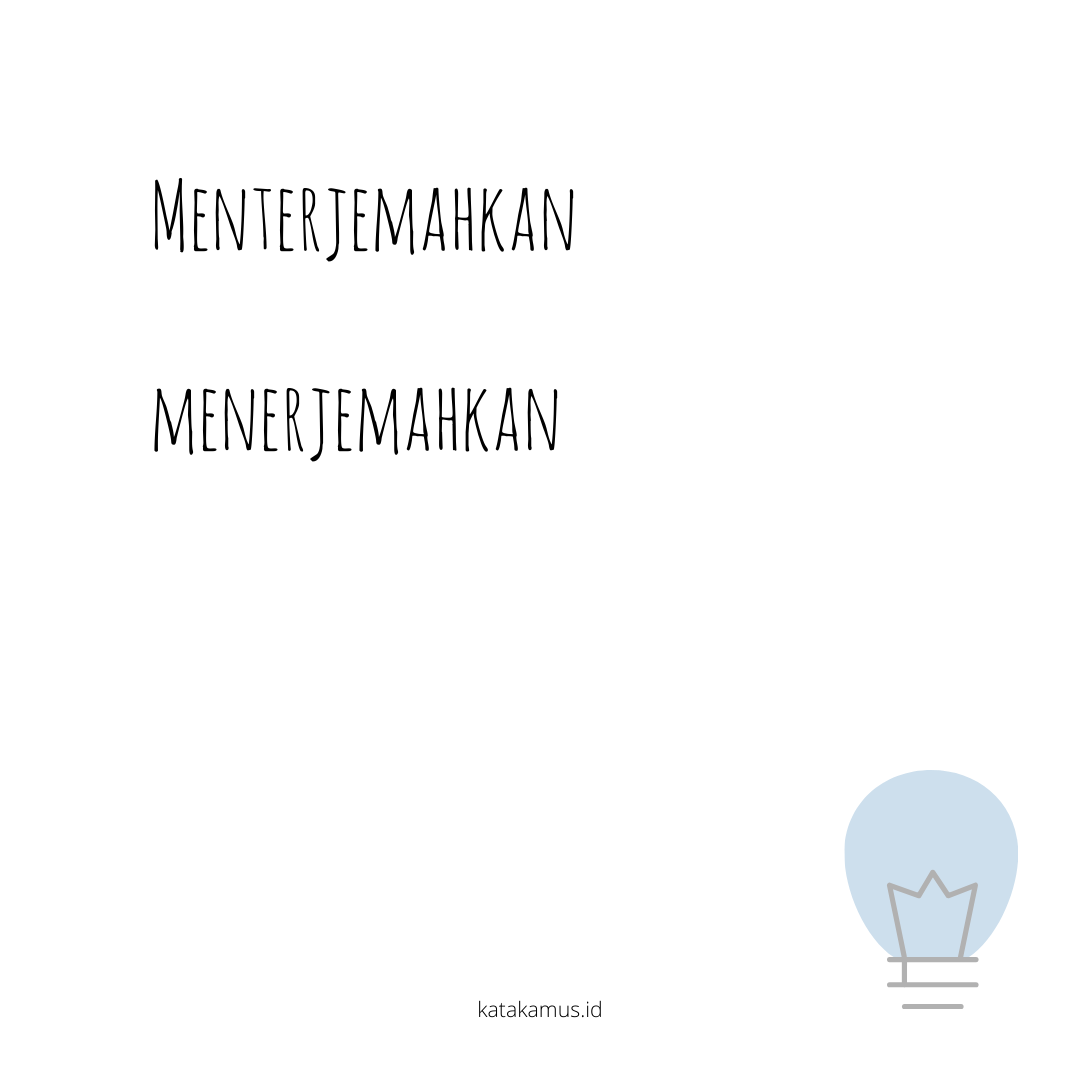 gambar menterjemahkan - menerjemahkan