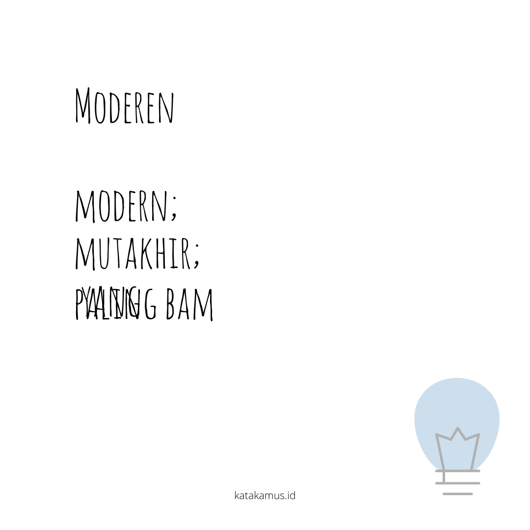 gambar moderen - modern
