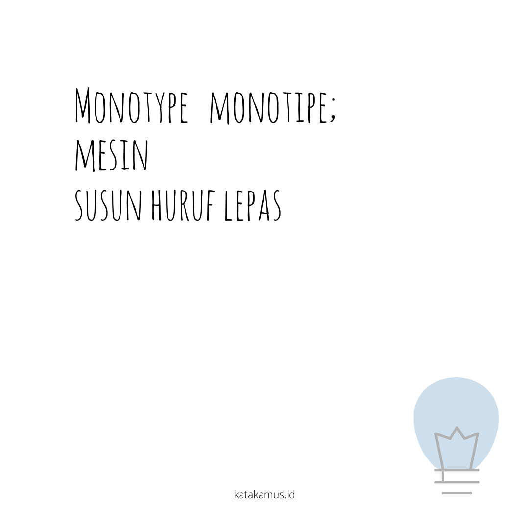 gambar monotype - monotipe