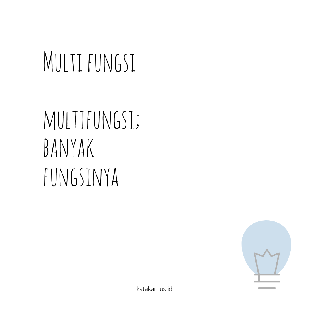 gambar multi fungsi - multifungsi