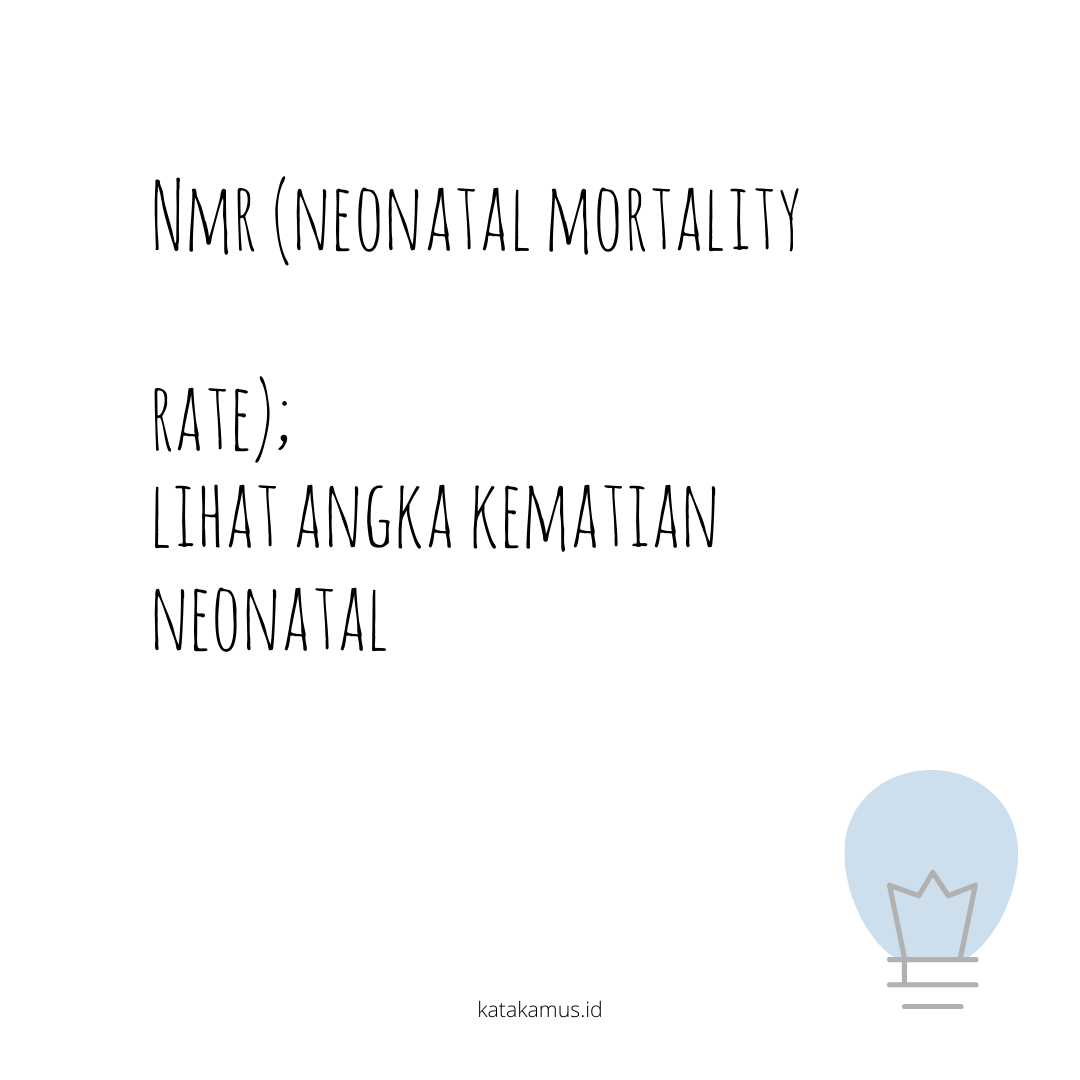 gambar NMR (Neonatal Mortality Rate)
