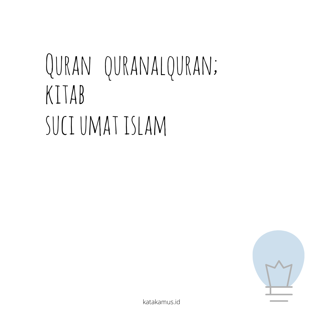 gambar Qur’an - Quran/Alquran