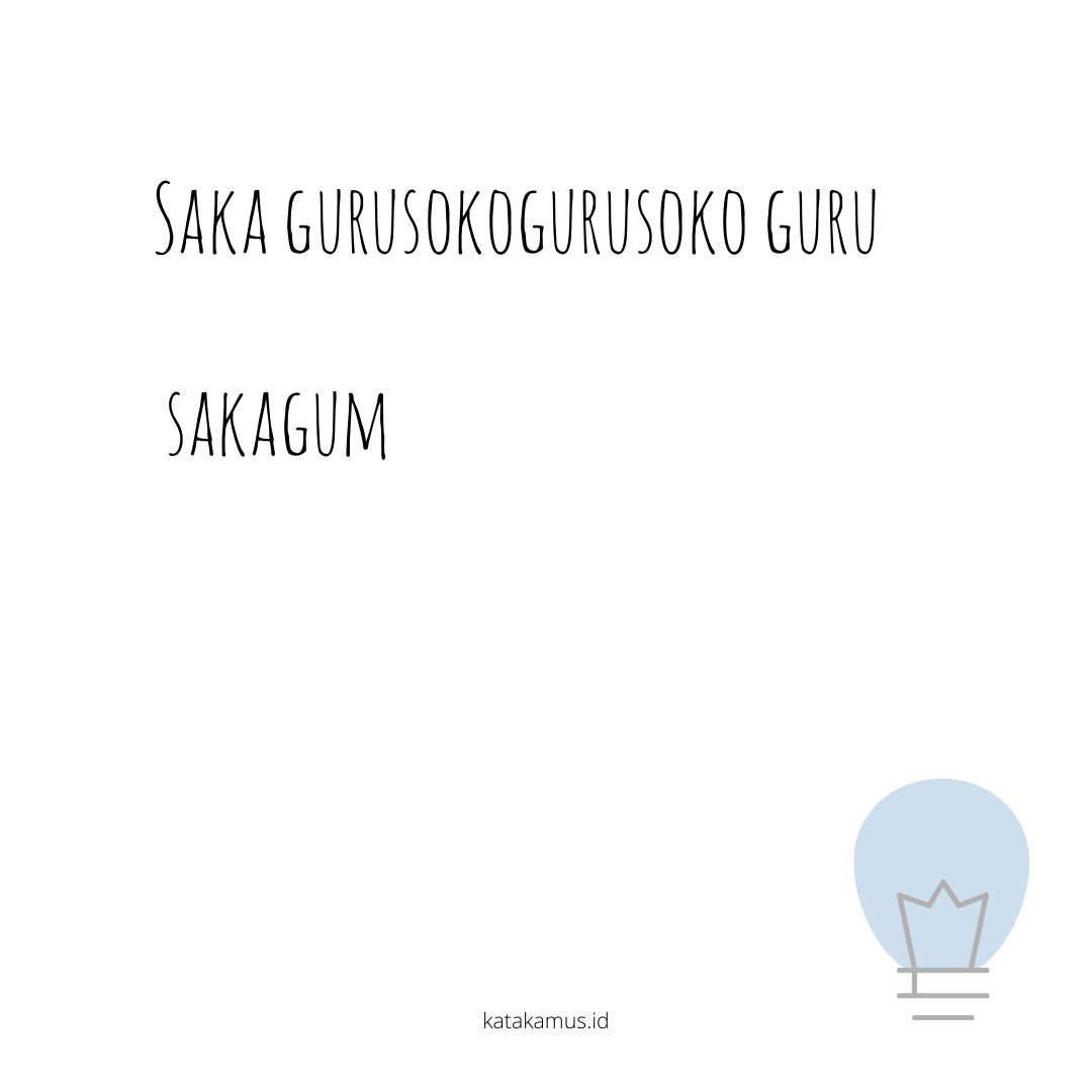 gambar saka guru/sokoguru/soko guru - sakagum