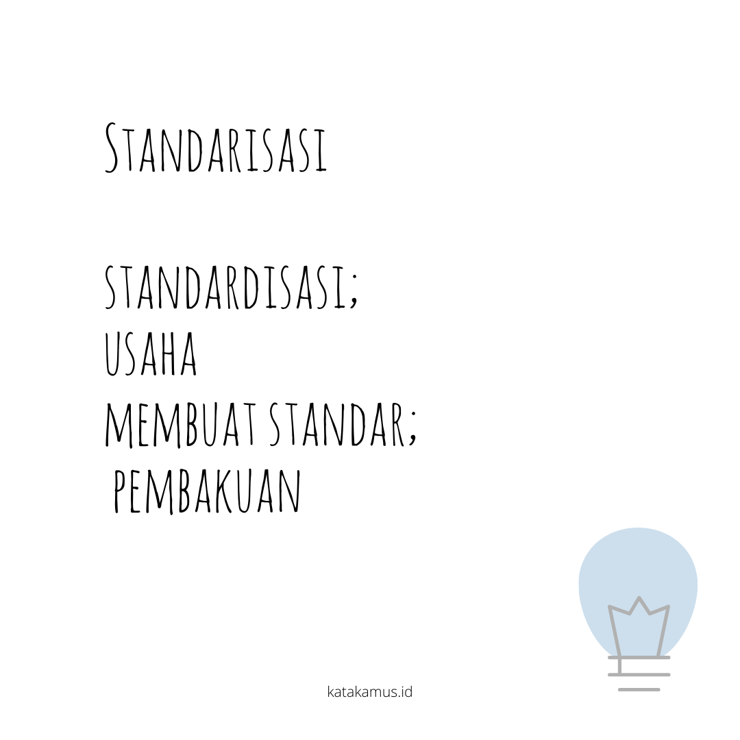 gambar standarisasi - standardisasi