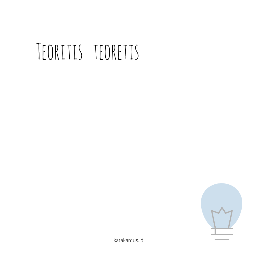 gambar teoritis - teoretis