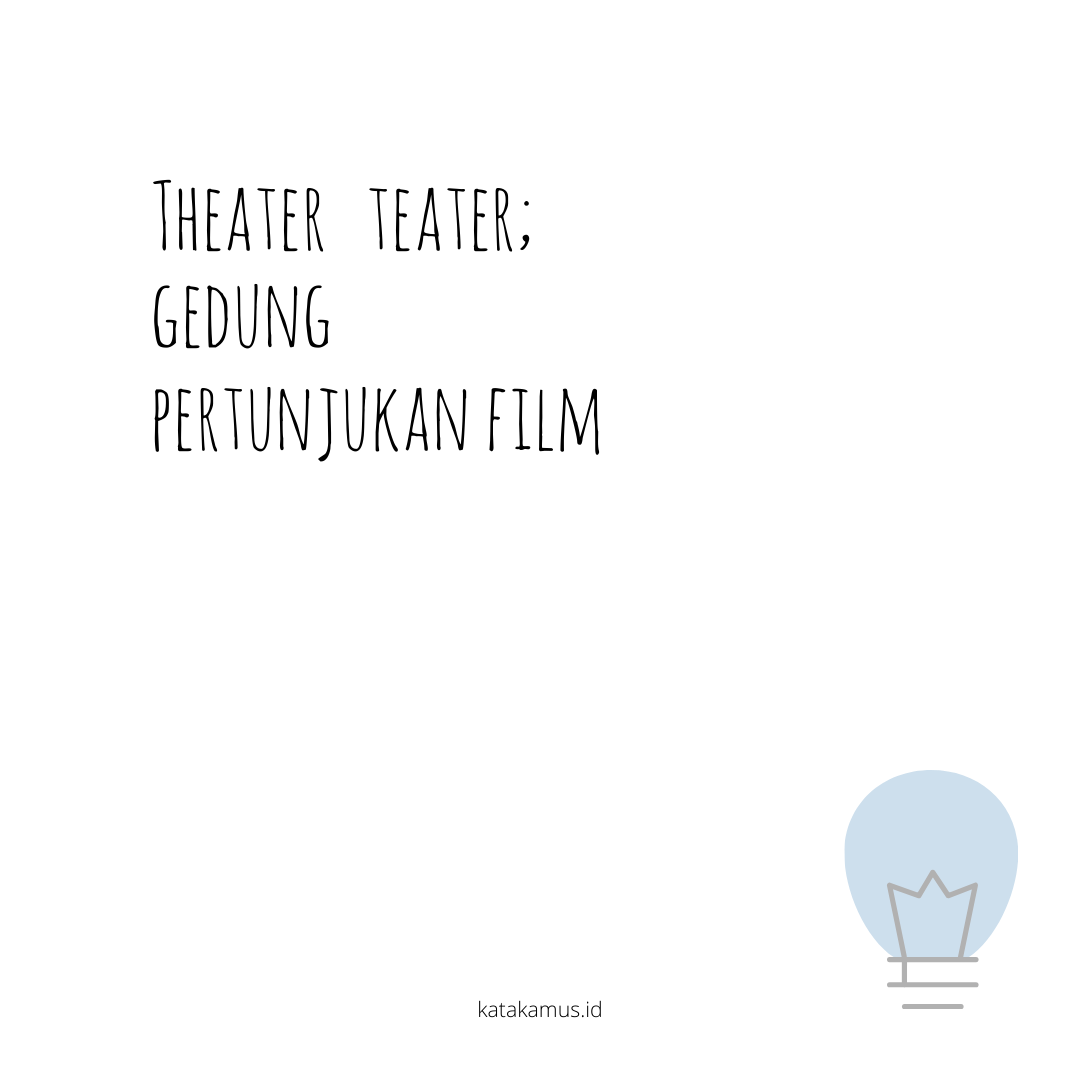 gambar theater - teater