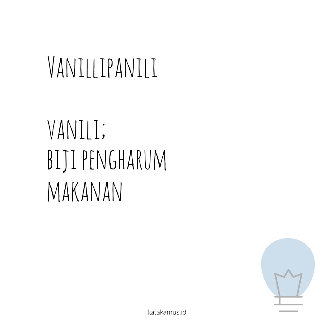 gambar vanilli/panili - vanili