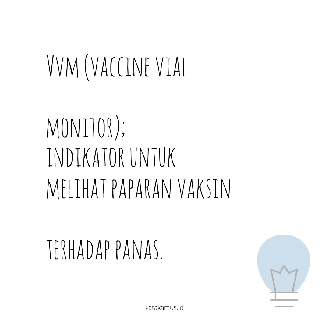 gambar VVM (Vaccine Vial Monitor)