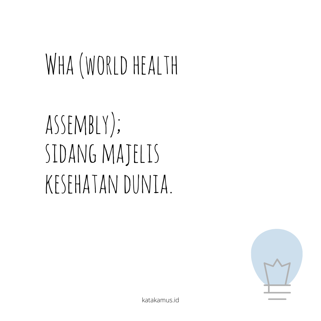 gambar WHA (World Health Assembly)