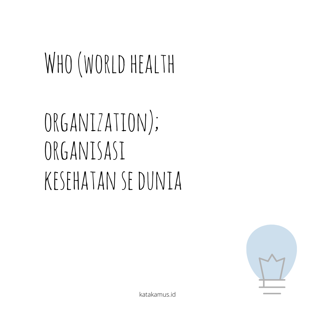 gambar WHO (World Health Organization)